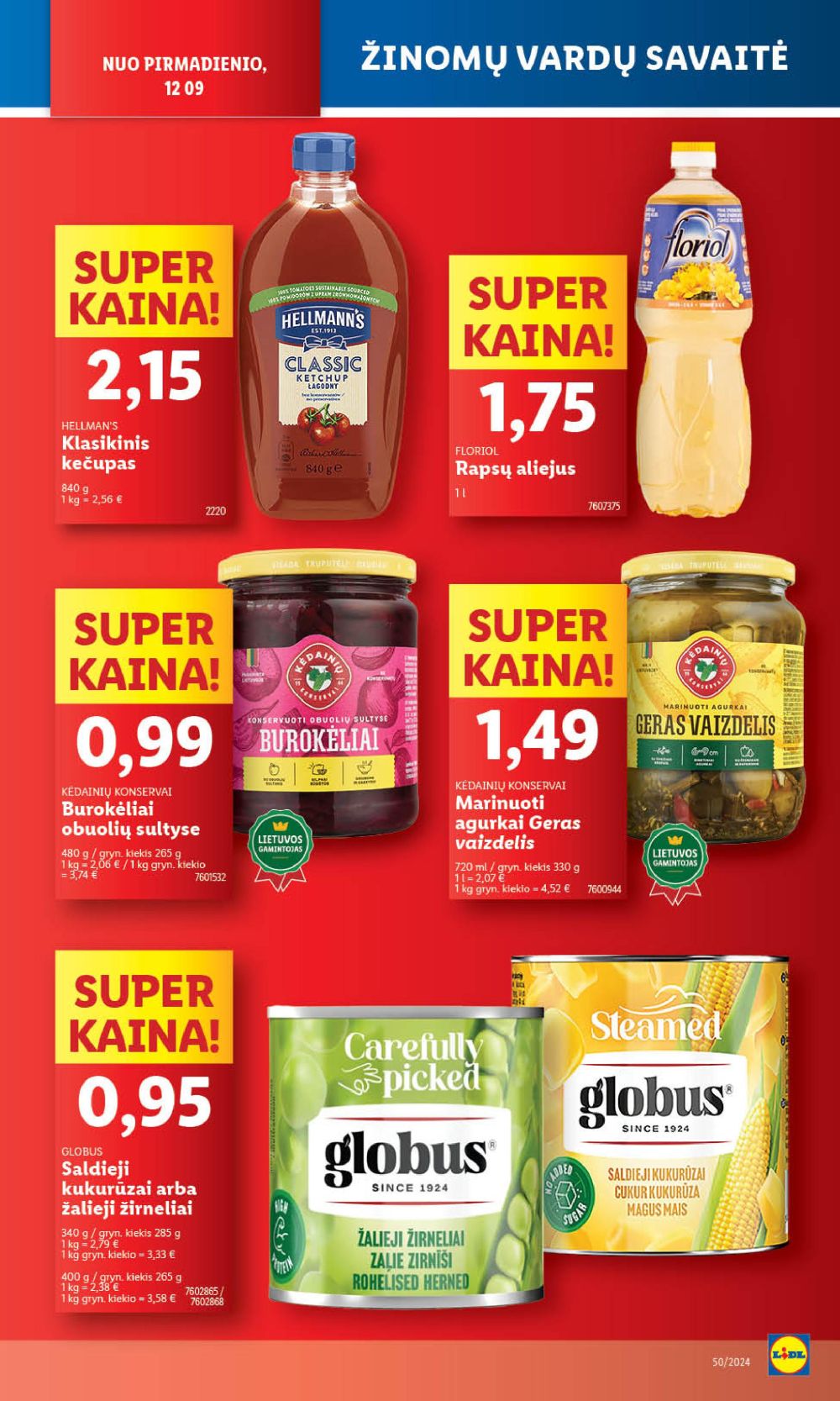 lidl - LIDL - Maisto prekių pasiūlymai (2024 12 09 - 2024 12 15) - page: 22