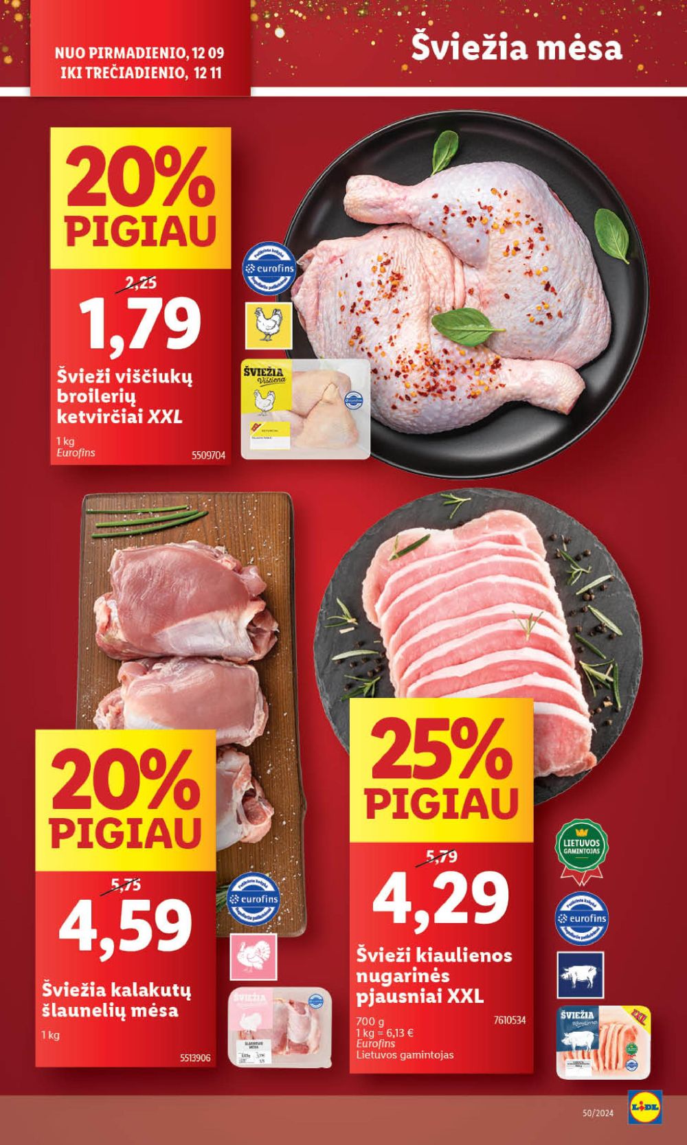 lidl - LIDL - Maisto prekių pasiūlymai (2024 12 09 - 2024 12 15) - page: 10