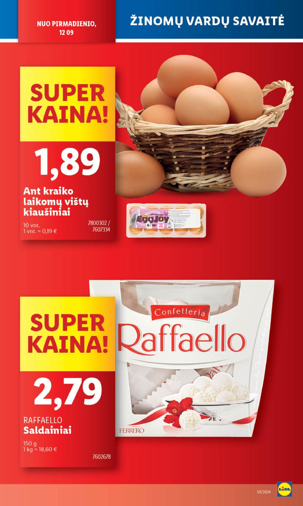 lidl - LIDL - Maisto prekių pasiūlymai (2024 12 09 - 2024 12 15) - page: 20