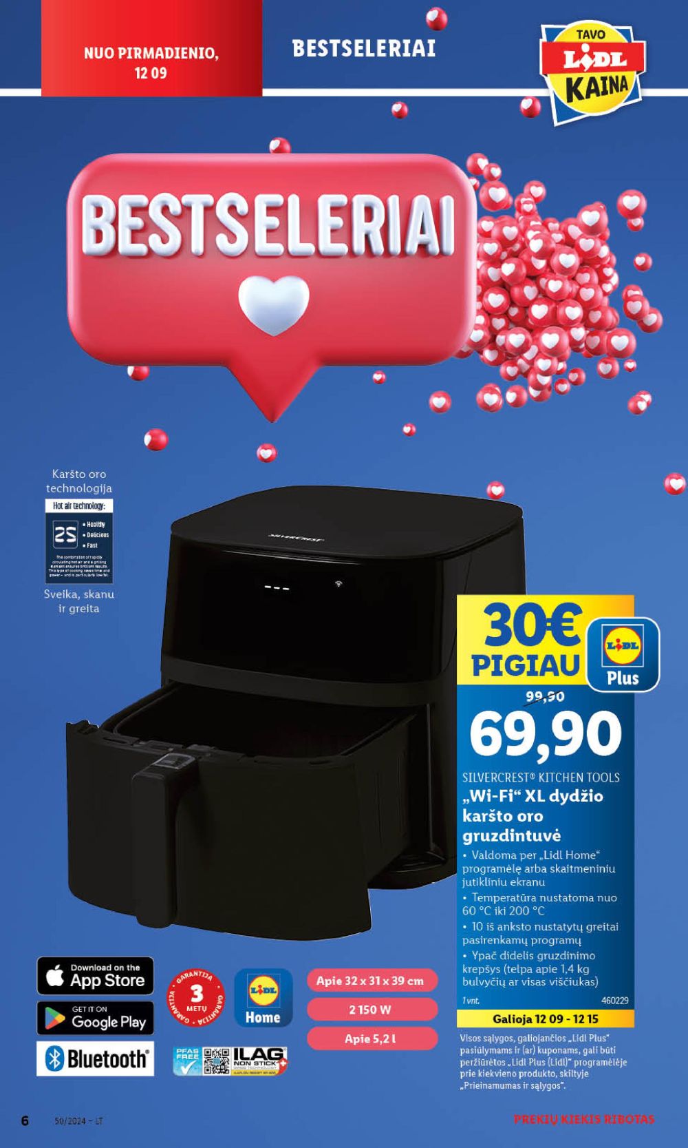 lidl - LIDL - Ne maisto prekių pasiūlymai (2024 12 09 - 2024 12 15) - page: 6