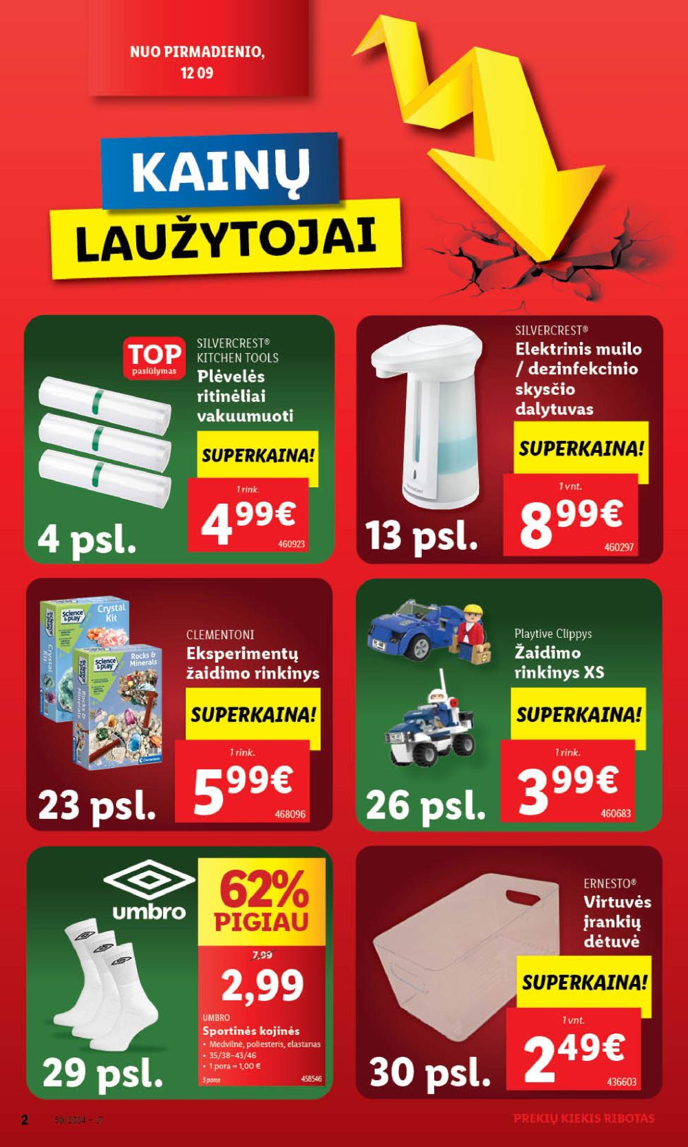 lidl - LIDL - Ne maisto prekių pasiūlymai (2024 12 09 - 2024 12 15) - page: 2