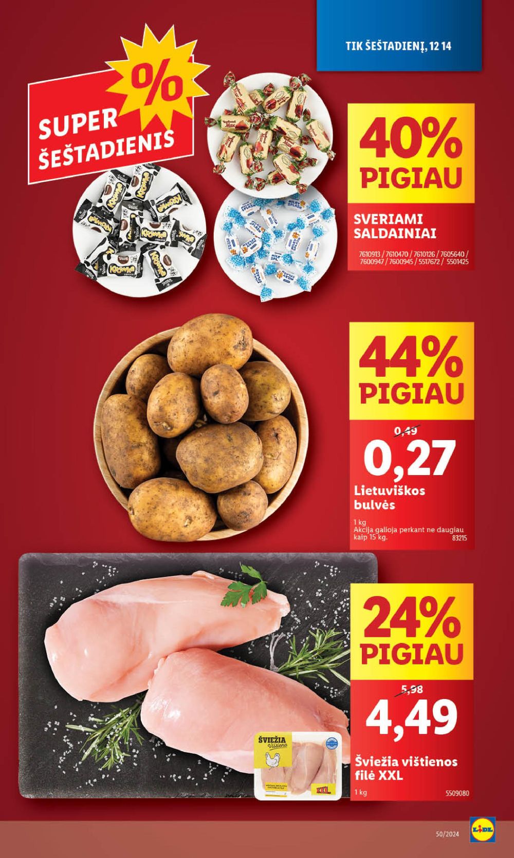 lidl - LIDL - Maisto prekių pasiūlymai (2024 12 12 - 2024 12 15) - page: 3