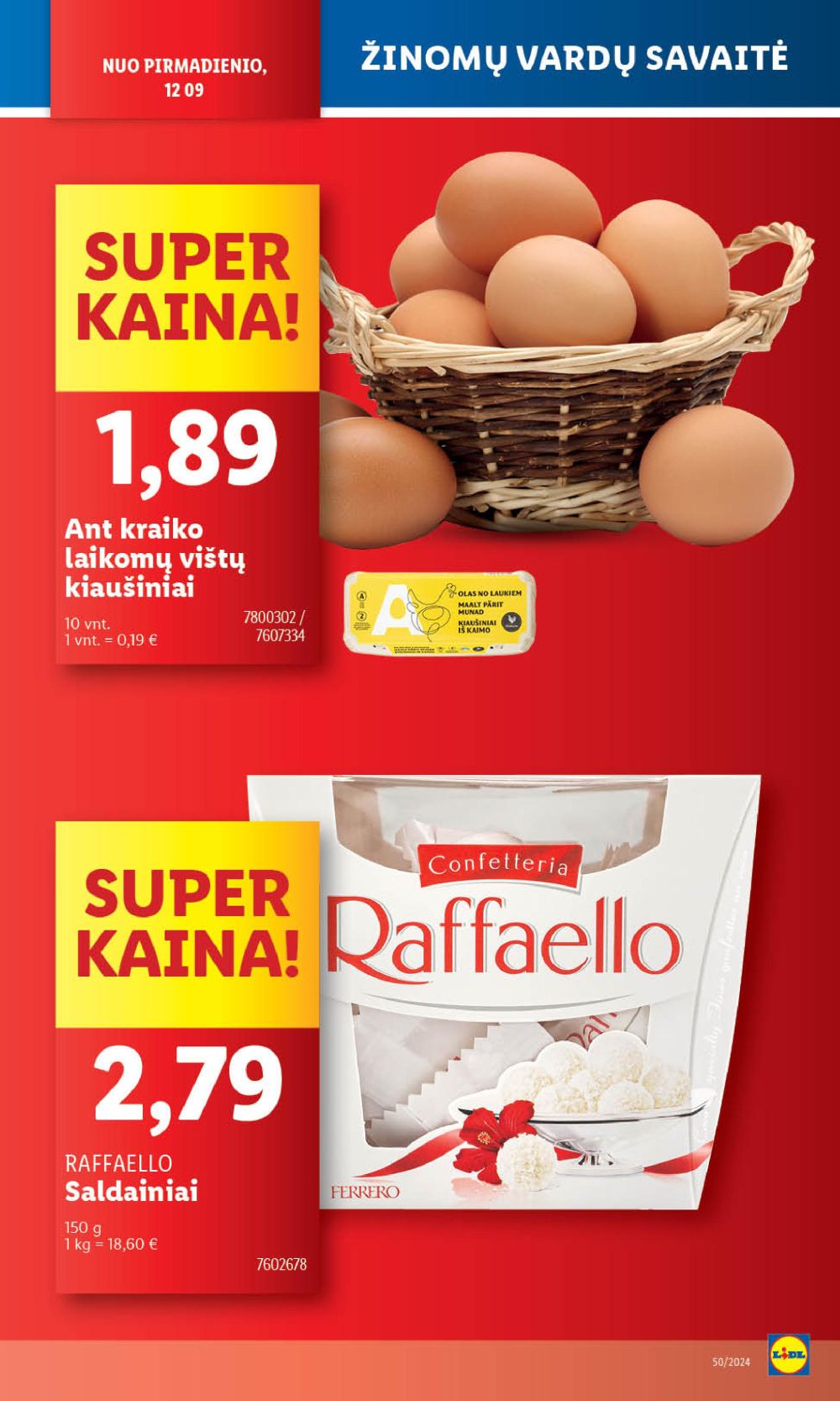 lidl - LIDL - Maisto prekių pasiūlymai (2024 12 12 - 2024 12 15) - page: 33