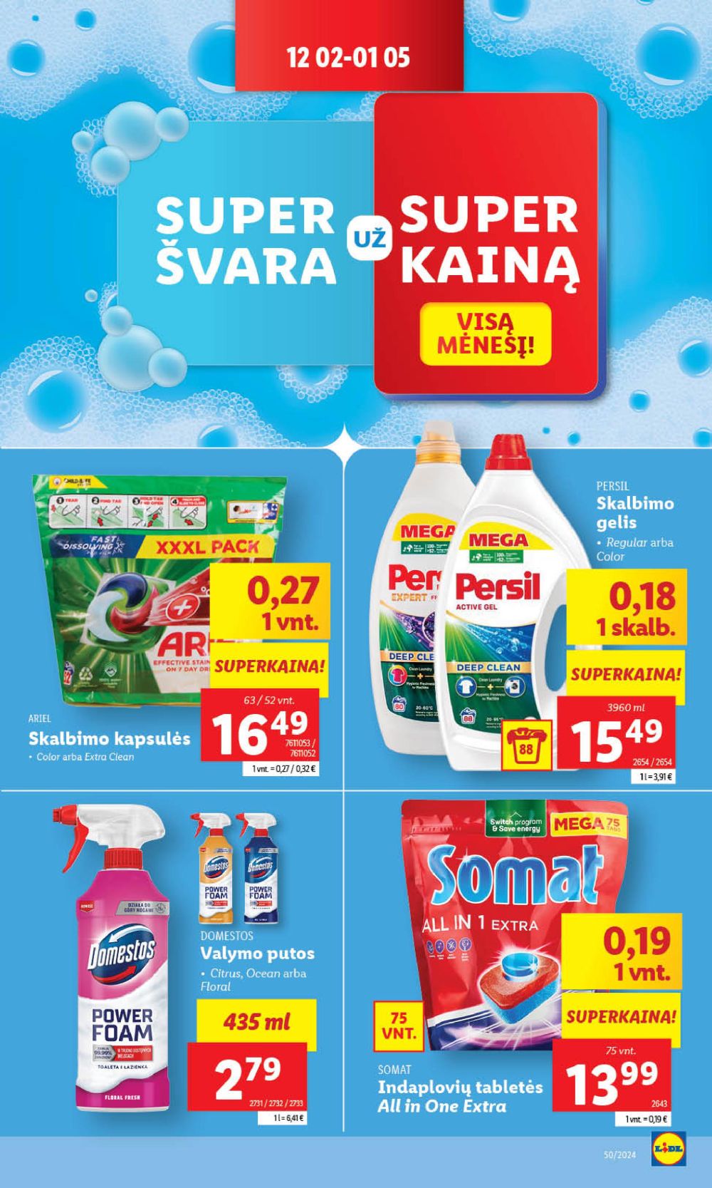 lidl - LIDL - Maisto prekių pasiūlymai (2024 12 12 - 2024 12 15) - page: 52