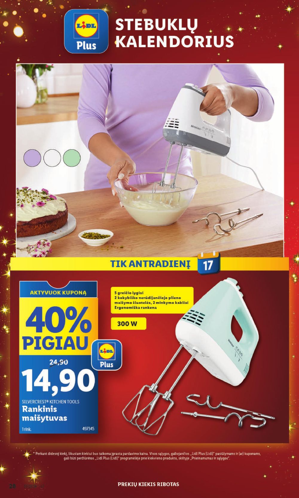 lidl - LIDL - Ne maisto prekių pasiūlymai (2024 12 16 - 2024 12 24) - page: 28