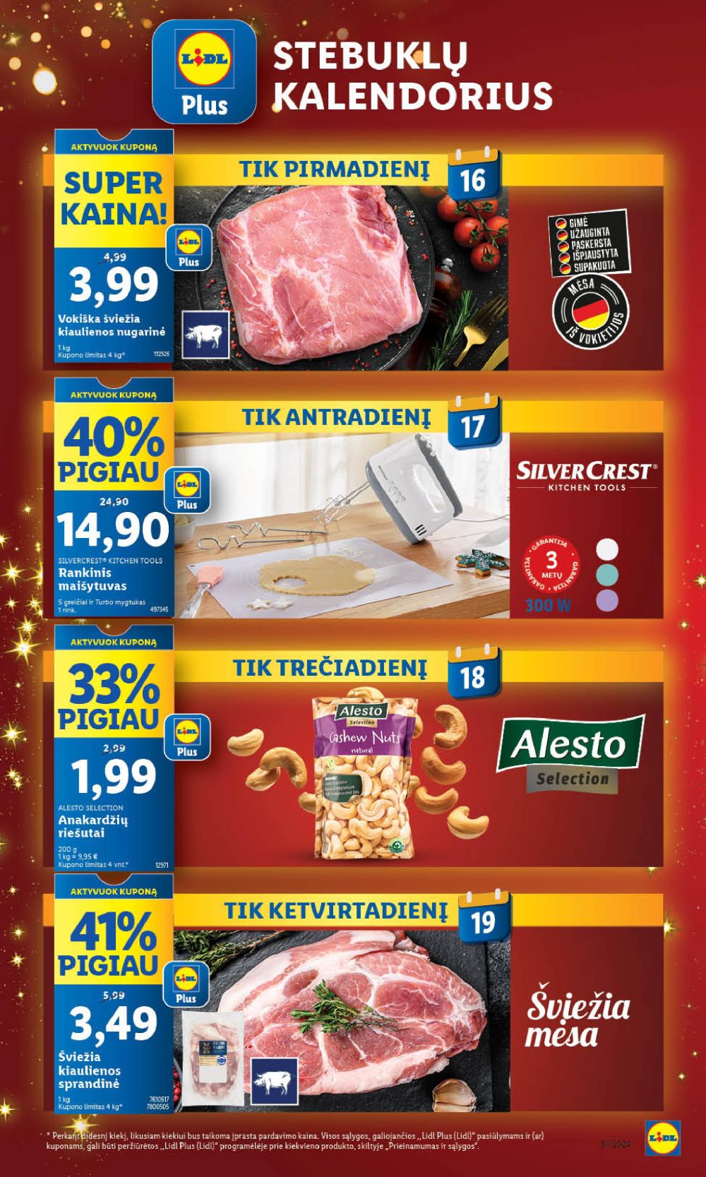 lidl - LIDL - Maisto prekių pasiūlymai (2024 12 16 - 2024 12 24) - page: 2