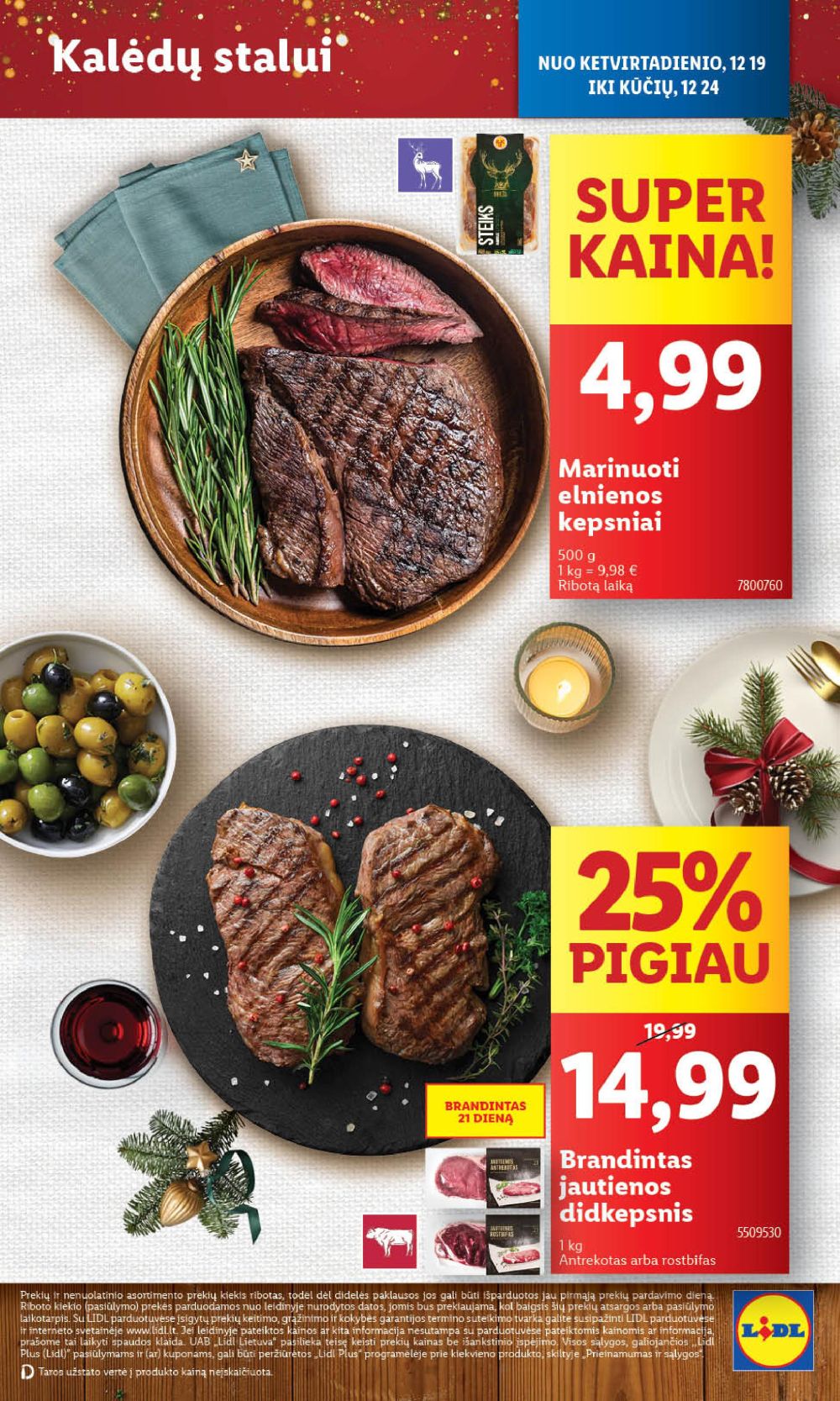 lidl - LIDL - Maisto prekių pasiūlymai (2024 12 16 - 2024 12 24) - page: 50