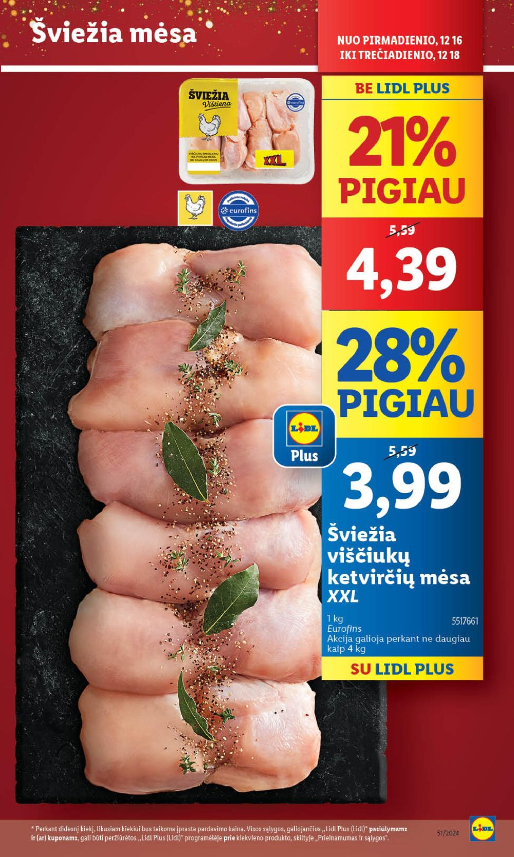 lidl - LIDL - Maisto prekių pasiūlymai (2024 12 16 - 2024 12 24) - page: 12