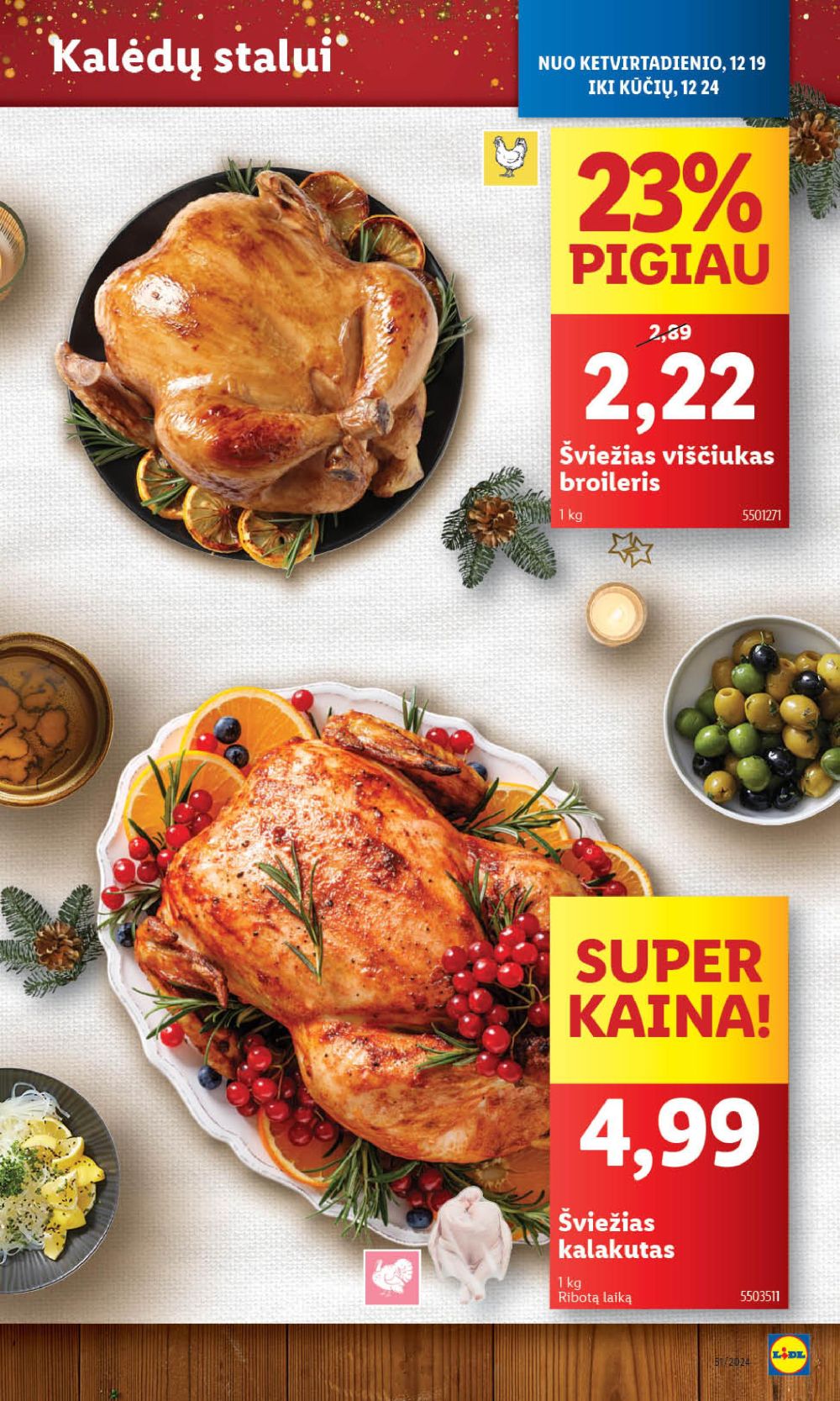 lidl - LIDL - Maisto prekių pasiūlymai (2024 12 16 - 2024 12 24) - page: 48