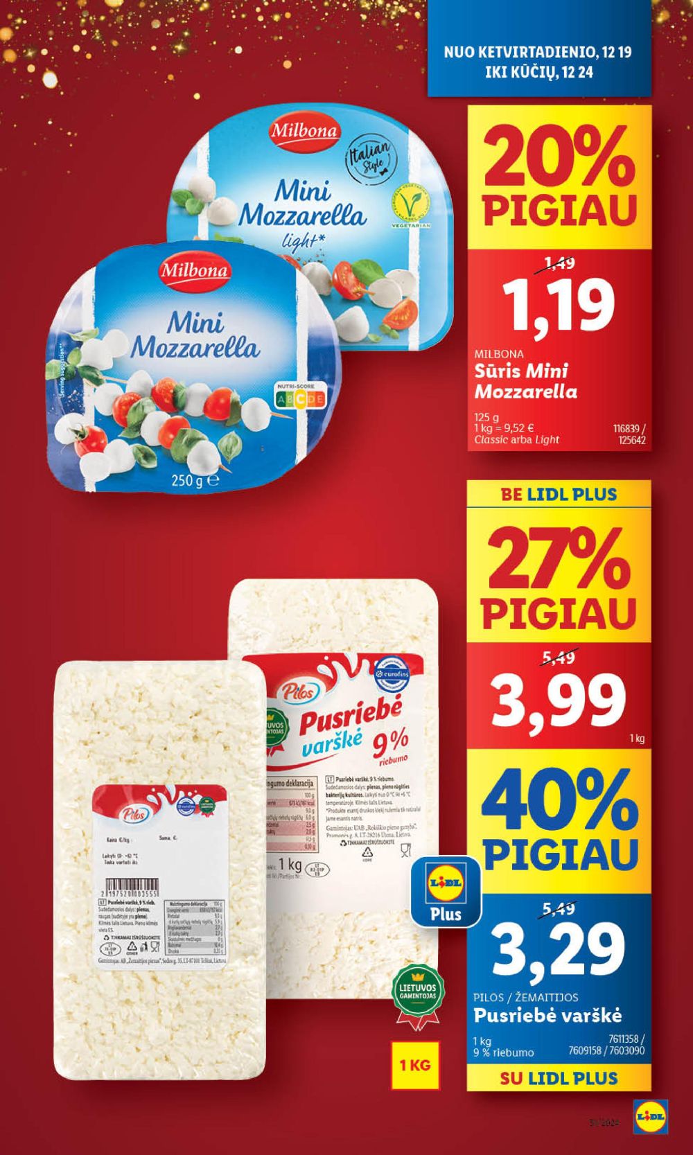 lidl - LIDL - Maisto prekių pasiūlymai (2024 12 19 - 2024 12 24) - page: 7