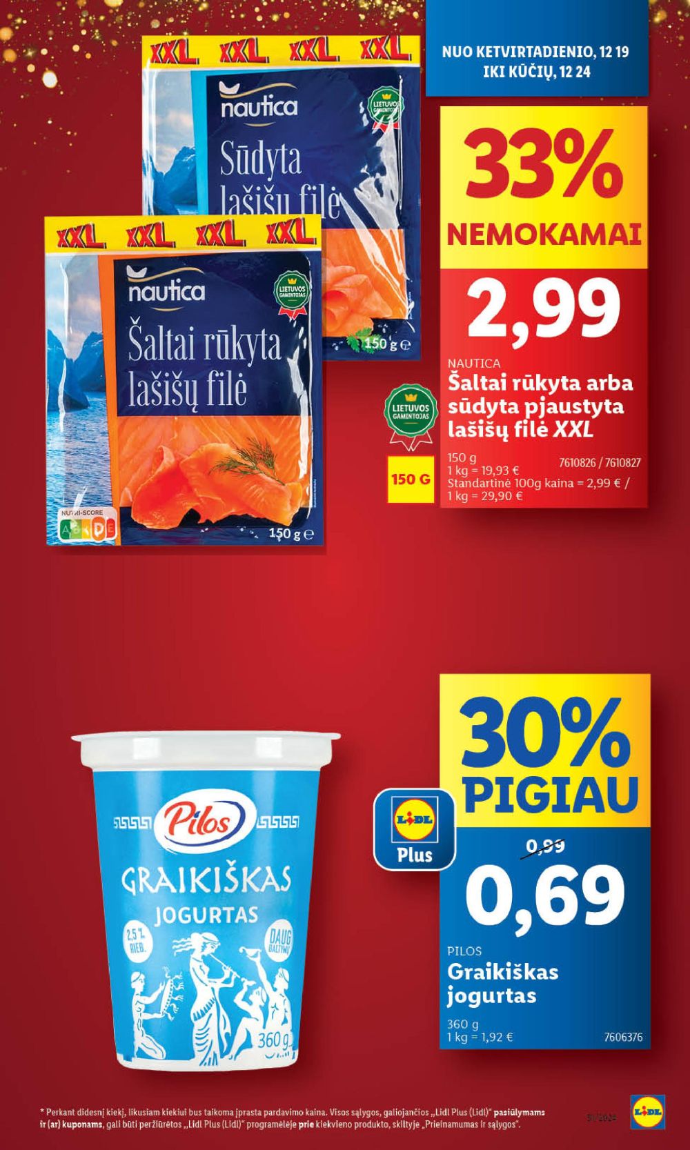 lidl - LIDL - Maisto prekių pasiūlymai (2024 12 19 - 2024 12 24) - page: 5