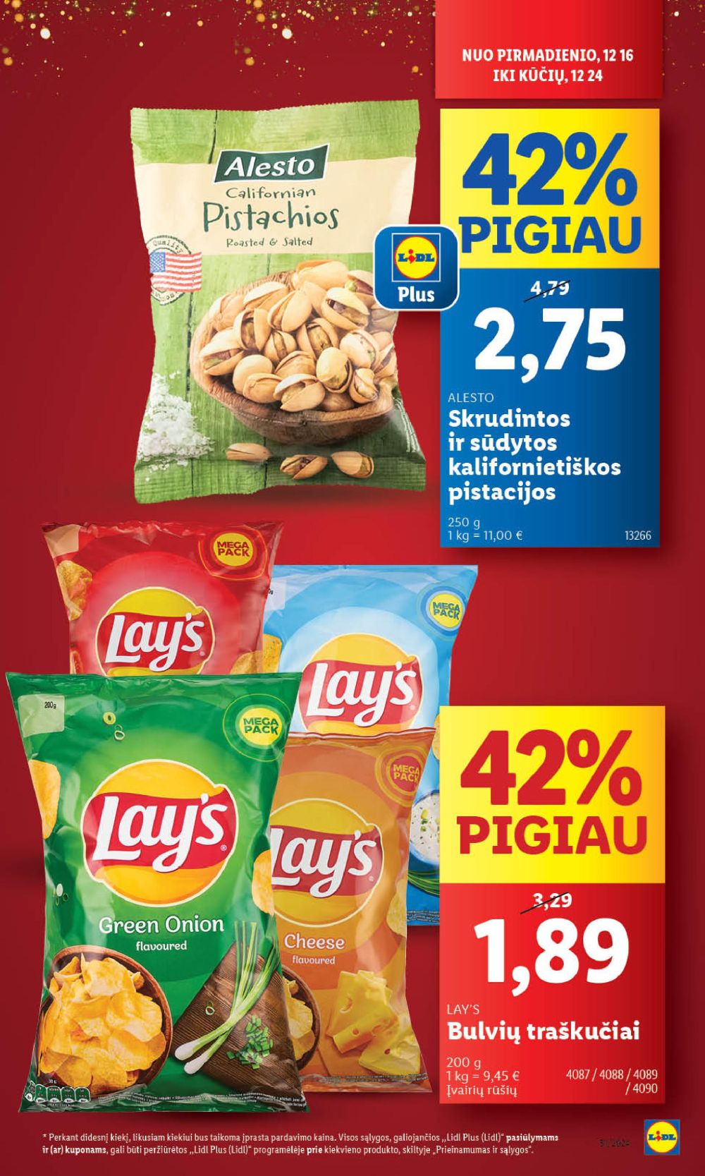 lidl - LIDL - Maisto prekių pasiūlymai (2024 12 19 - 2024 12 24) - page: 33