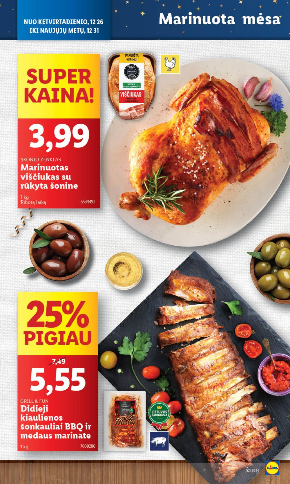 lidl - LIDL - Maisto prekių pasiūlymai (2024 12 26 - 2024 12 31) - page: 6