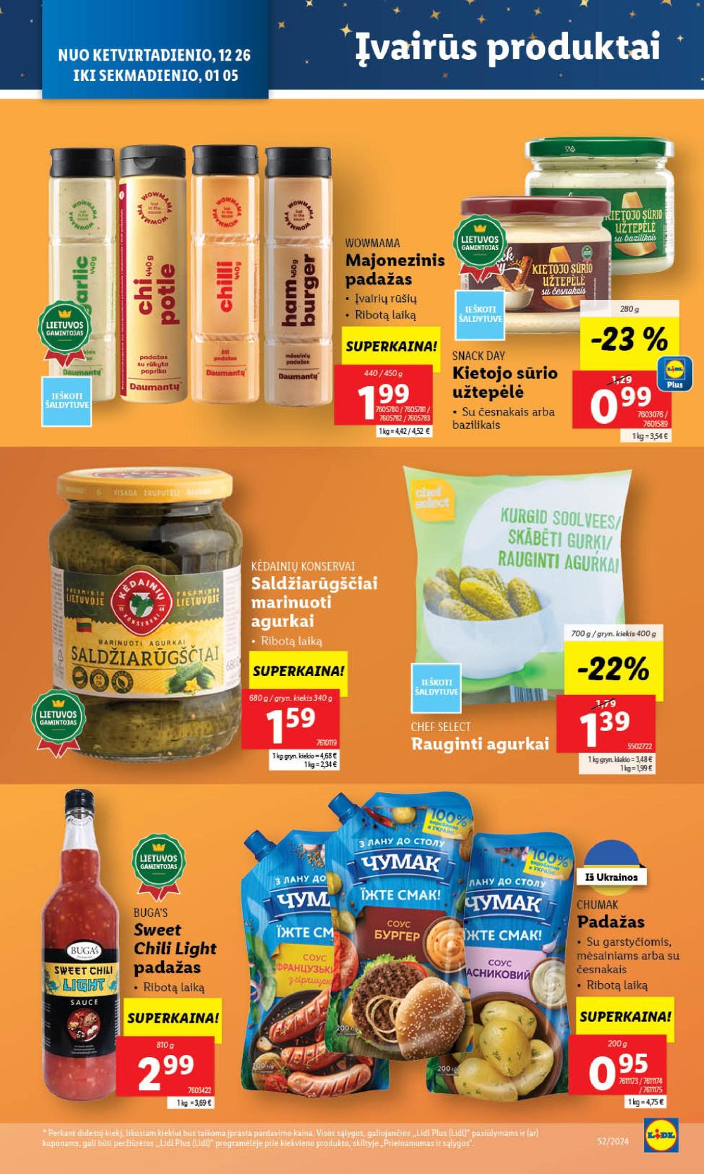 lidl - LIDL - Maisto prekių pasiūlymai (2024 12 26 - 2024 12 31) - page: 29