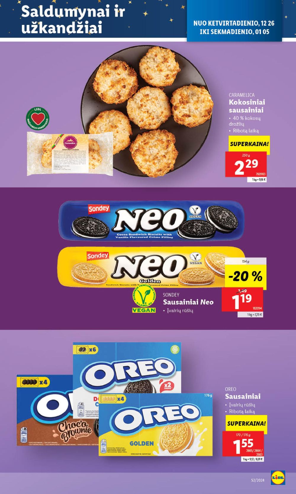 lidl - LIDL - Maisto prekių pasiūlymai (2024 12 26 - 2024 12 31) - page: 32