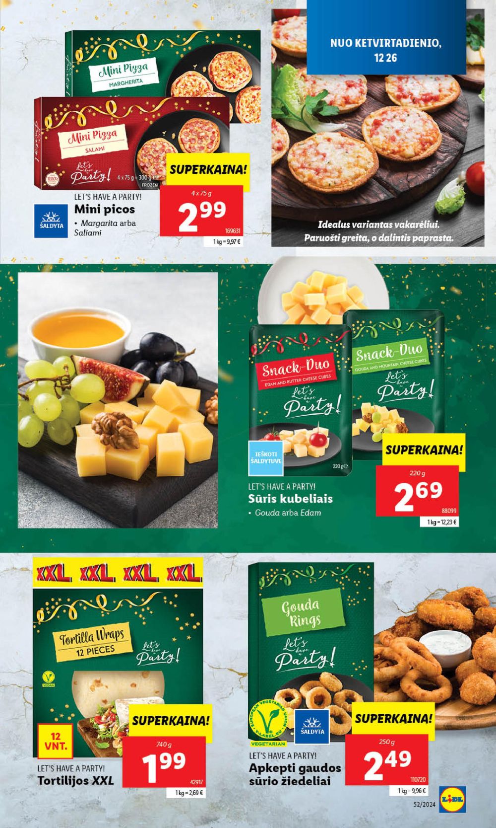 lidl - LIDL - Naujųjų metų šventei! (2024 12 26 - 2024 12 29) - page: 3