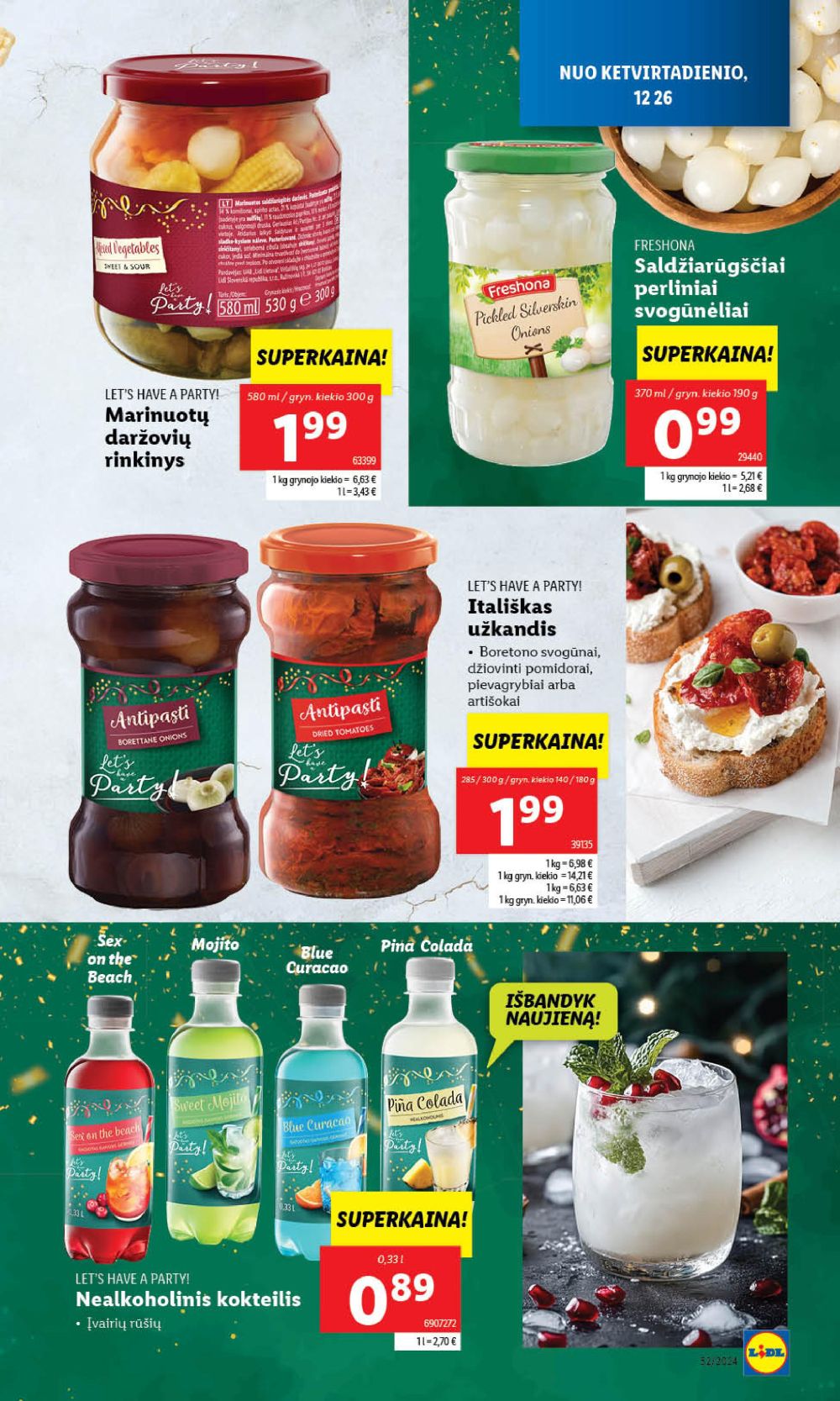 lidl - LIDL - Naujųjų metų šventei! (2024 12 26 - 2024 12 29) - page: 5