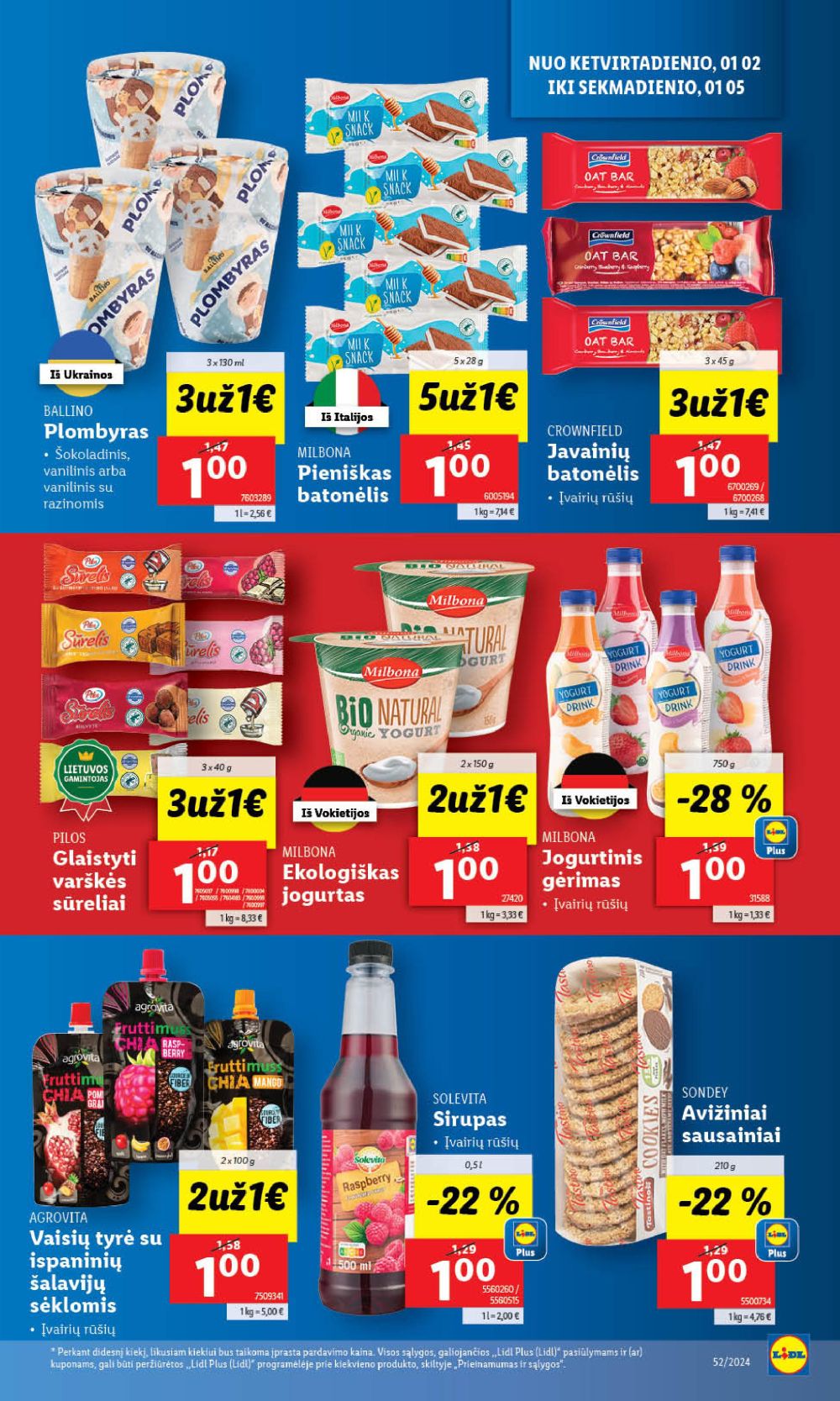 lidl - LIDL - Maisto prekių pasiūlymai (2025 01 02 - 2025 01 05) - page: 5