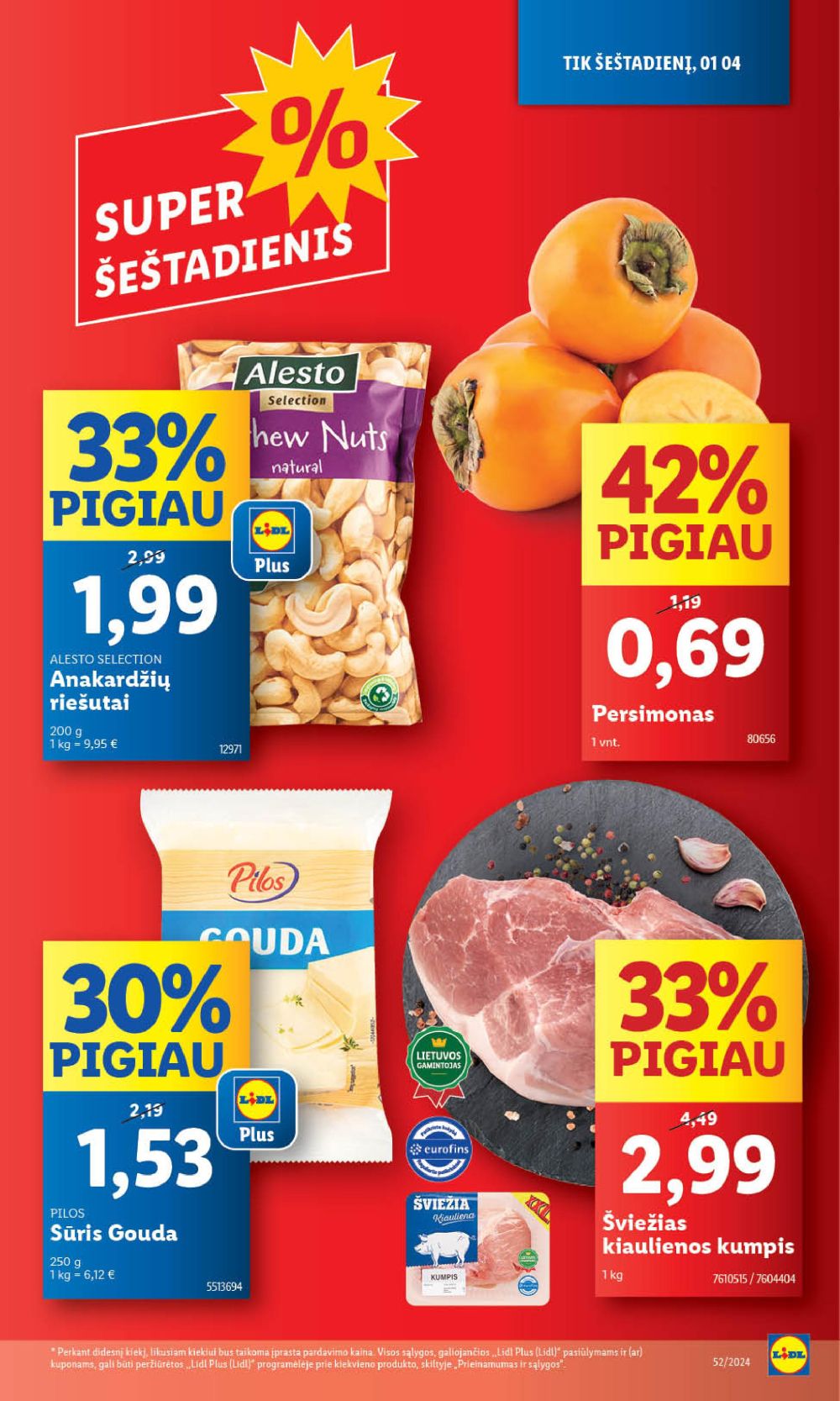 lidl - LIDL - Maisto prekių pasiūlymai (2025 01 02 - 2025 01 05) - page: 2