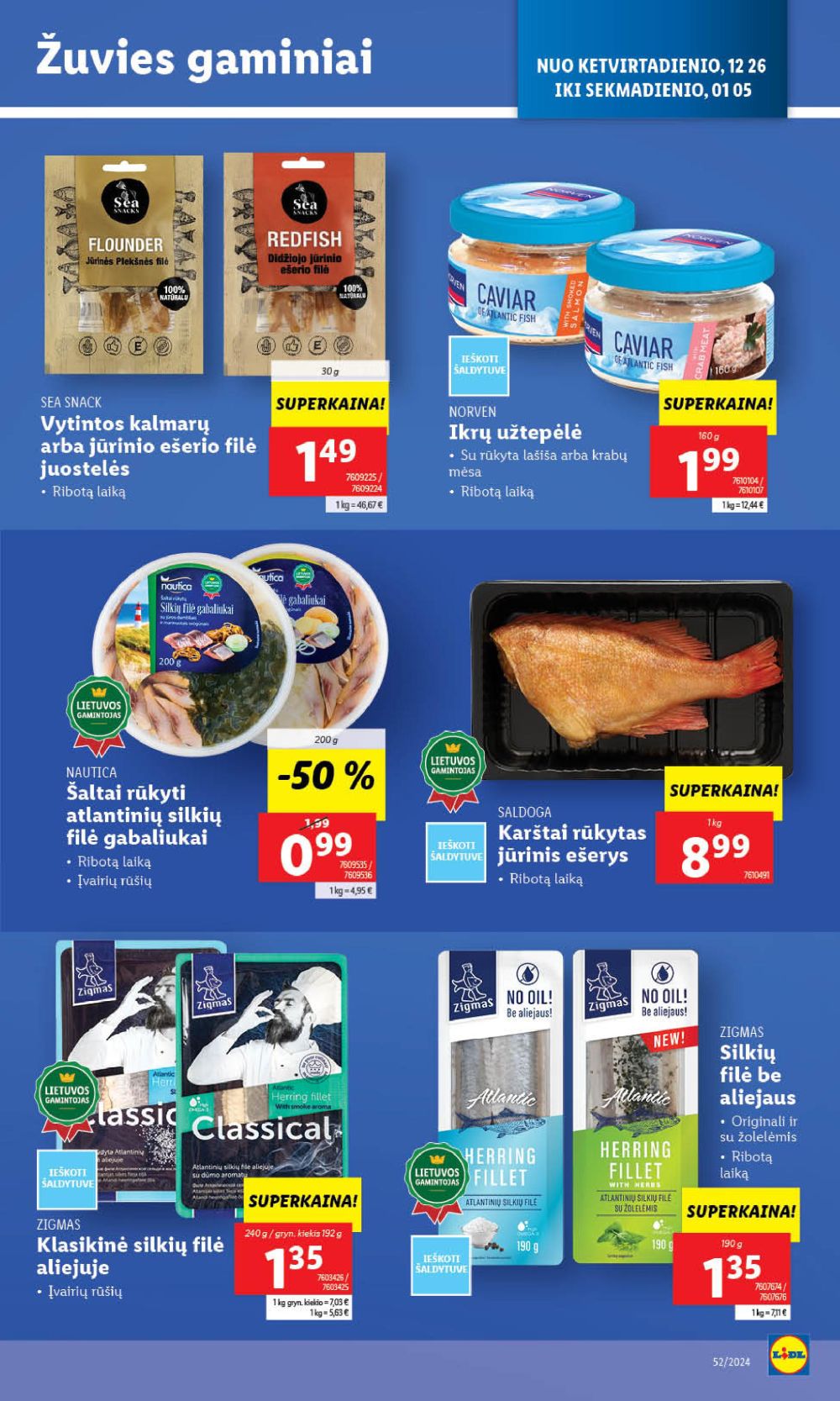 lidl - LIDL - Maisto prekių pasiūlymai (2025 01 02 - 2025 01 05) - page: 28