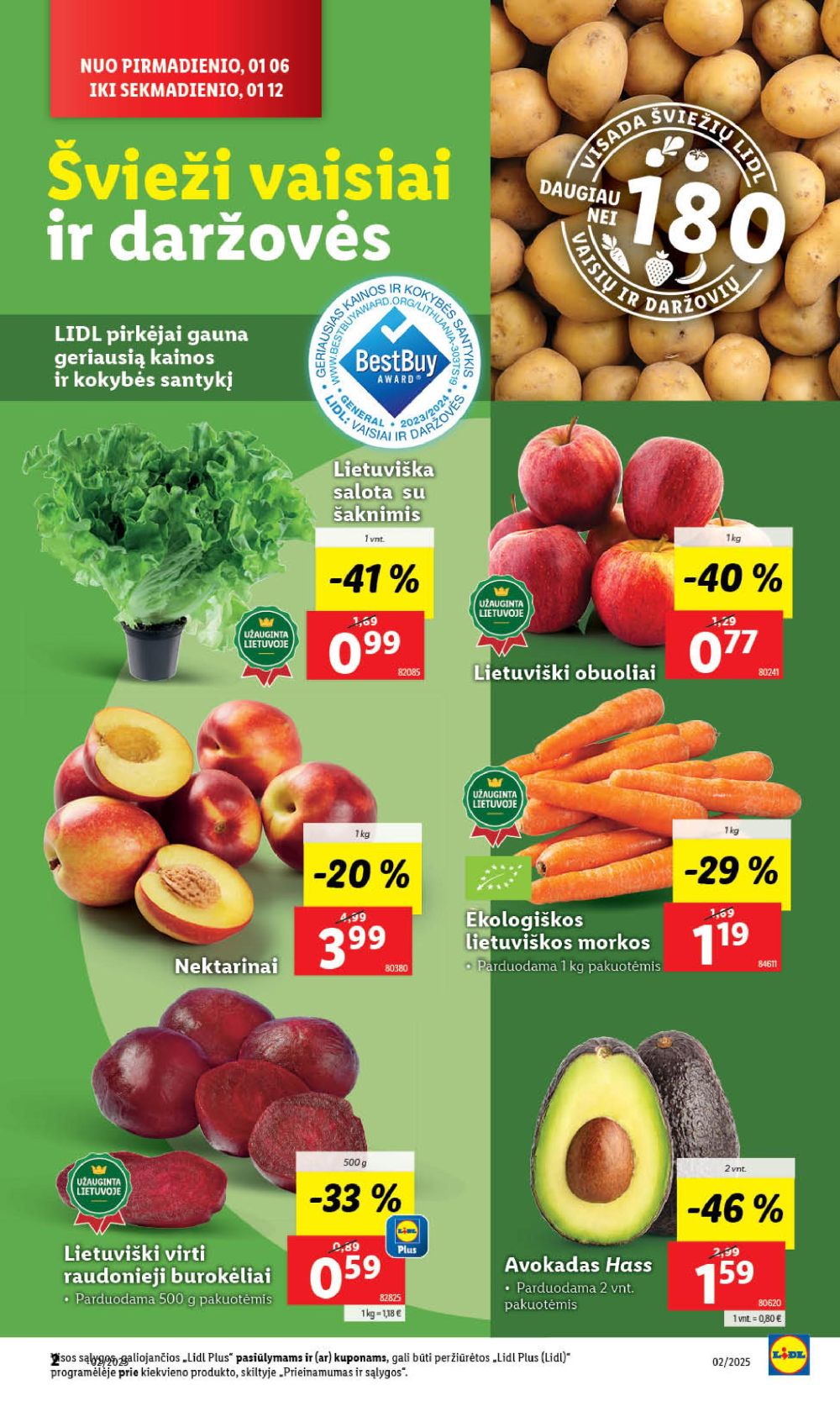 lidl - LIDL - Maisto prekių pasiūlymai (2025 01 06 - 2025 01 12) - page: 2