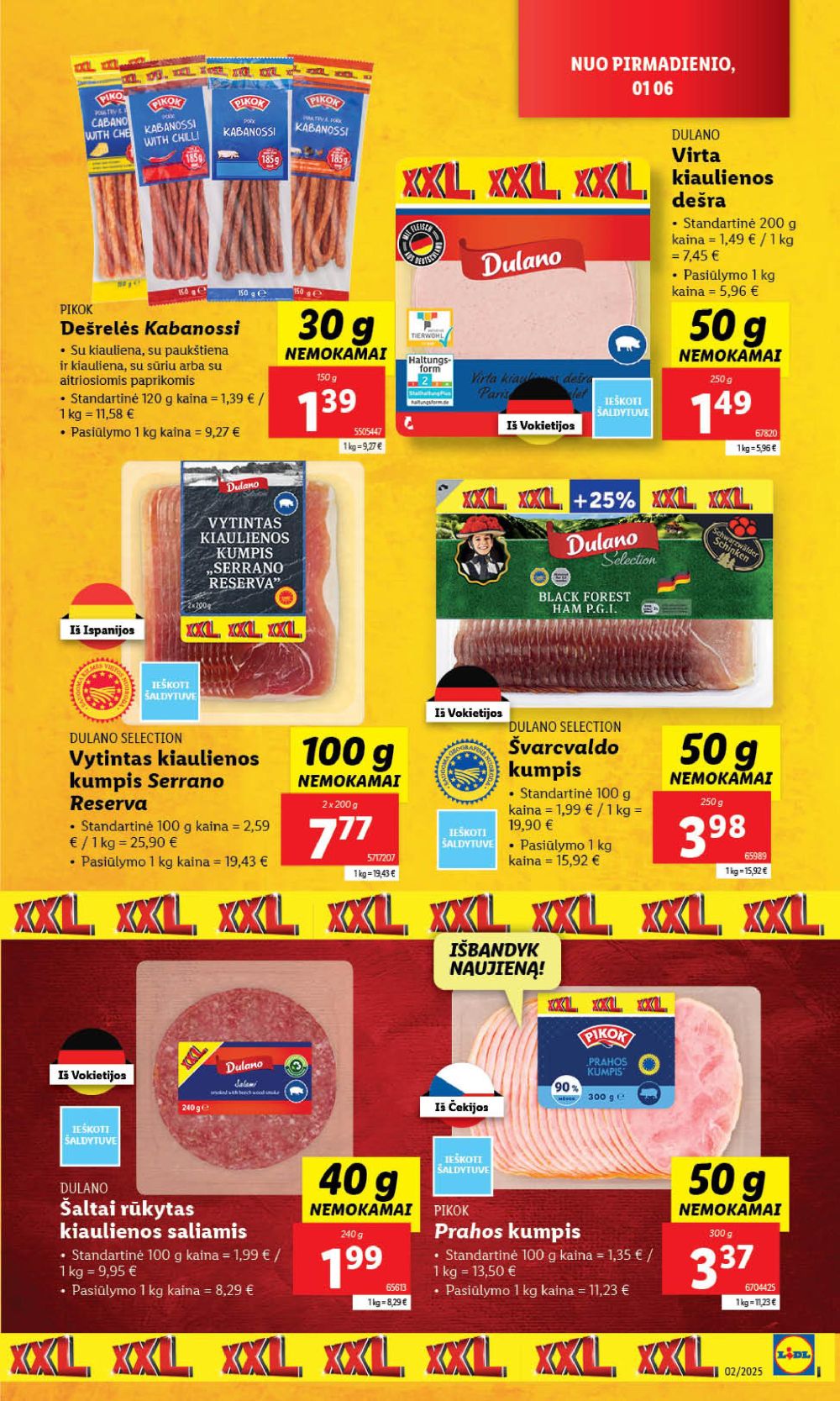 lidl - LIDL - Maisto prekių pasiūlymai (2025 01 06 - 2025 01 12) - page: 9