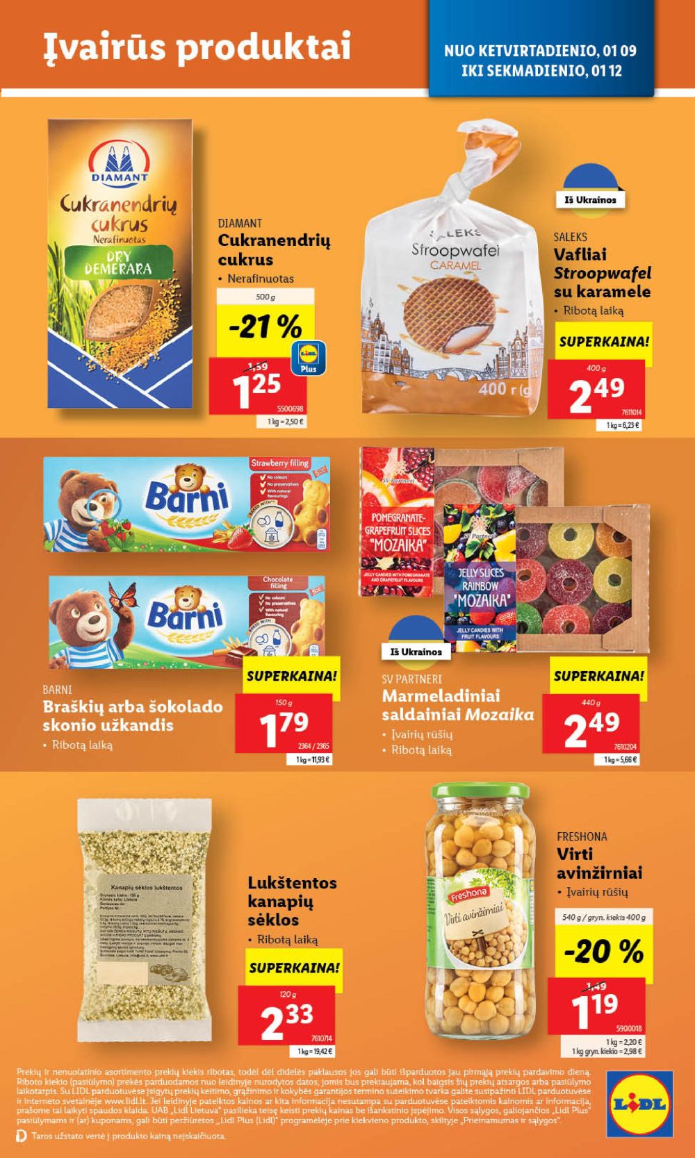 lidl - LIDL - Maisto prekių pasiūlymai (2025 01 06 - 2025 01 12) - page: 43