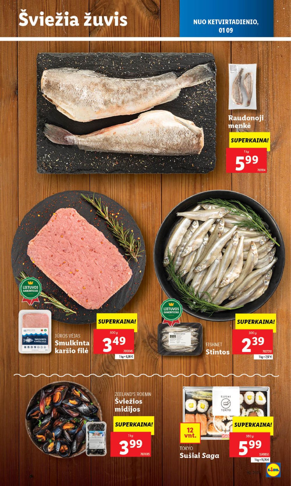 lidl - LIDL - Maisto prekių pasiūlymai (2025 01 06 - 2025 01 12) - page: 42