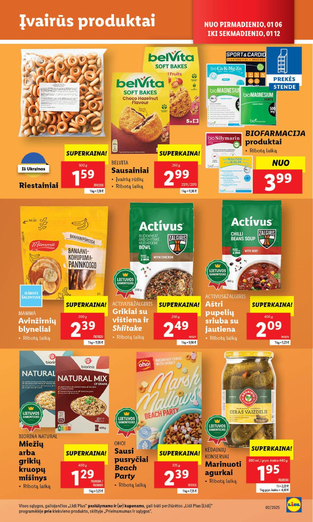 lidl - LIDL - Maisto prekių pasiūlymai (2025 01 06 - 2025 01 12) - page: 28