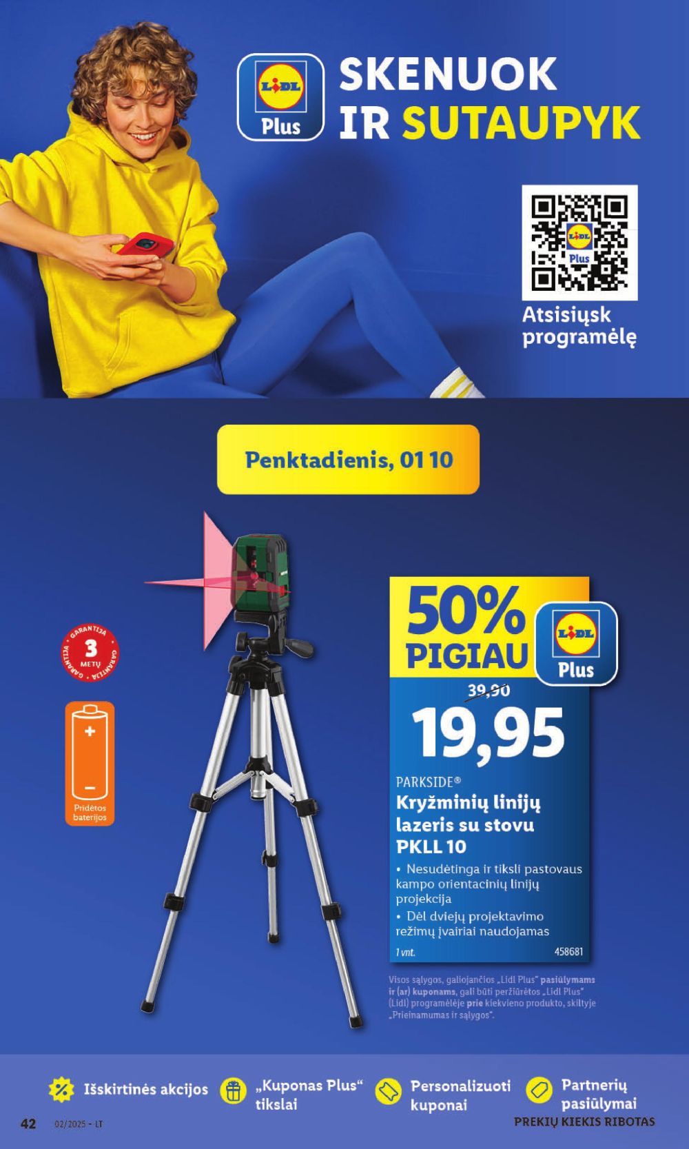 lidl - LIDL - Ne maisto prekių pasiūlymai (2025 01 06 - 2025 01 12) - page: 41