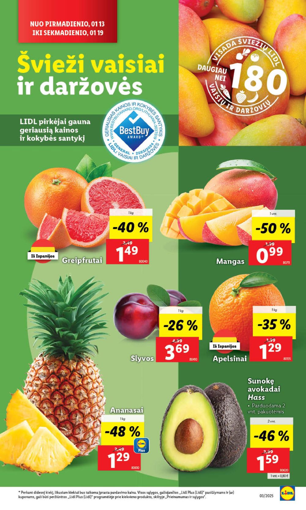 lidl - LIDL - Maisto prekių pasiūlymai (2025 01 13 - 2025 01 19) - page: 2