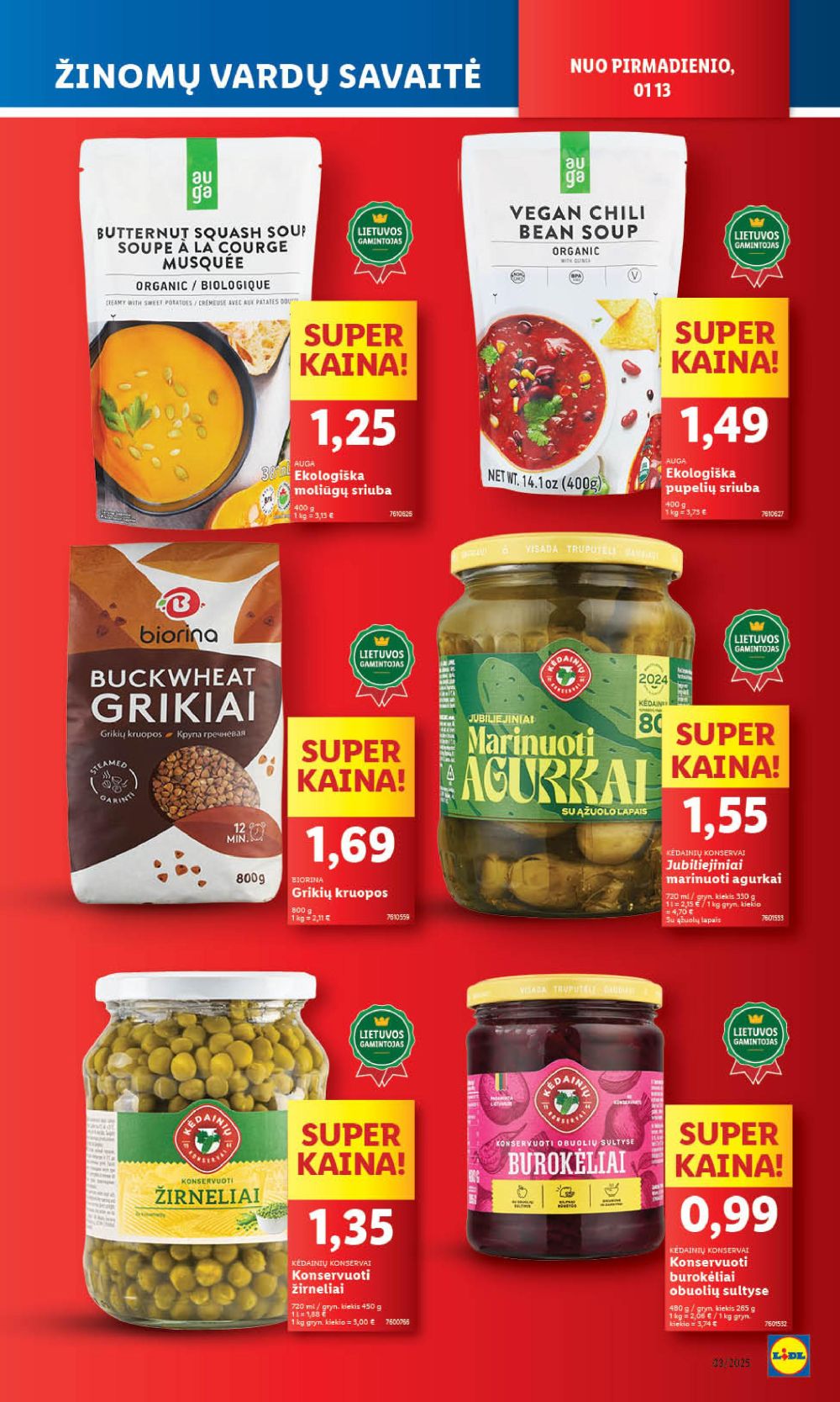 lidl - LIDL - Maisto prekių pasiūlymai (2025 01 13 - 2025 01 19) - page: 17