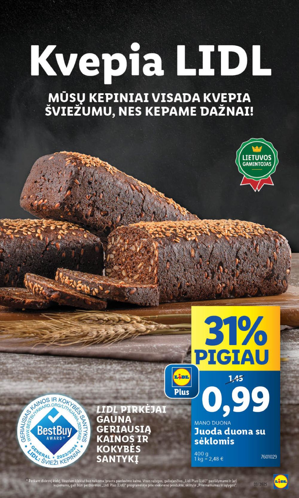 lidl - LIDL - Maisto prekių pasiūlymai (2025 01 13 - 2025 01 19) - page: 4