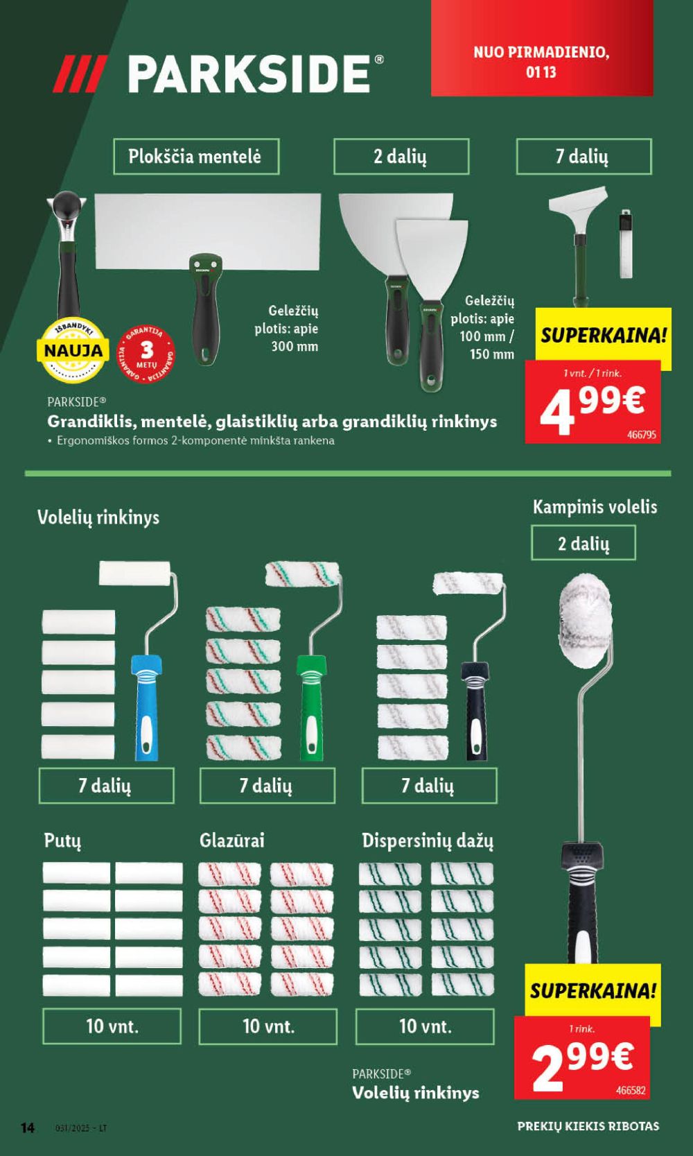 lidl - LIDL - Ne maisto prekių pasiūlymai (2025 01 13 - 2025 01 19) - page: 14