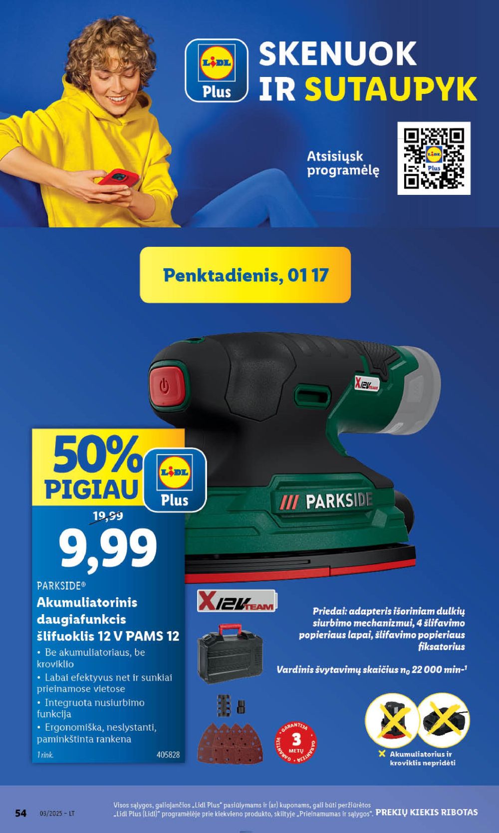 lidl - LIDL - Ne maisto prekių pasiūlymai (2025 01 13 - 2025 01 19) - page: 54