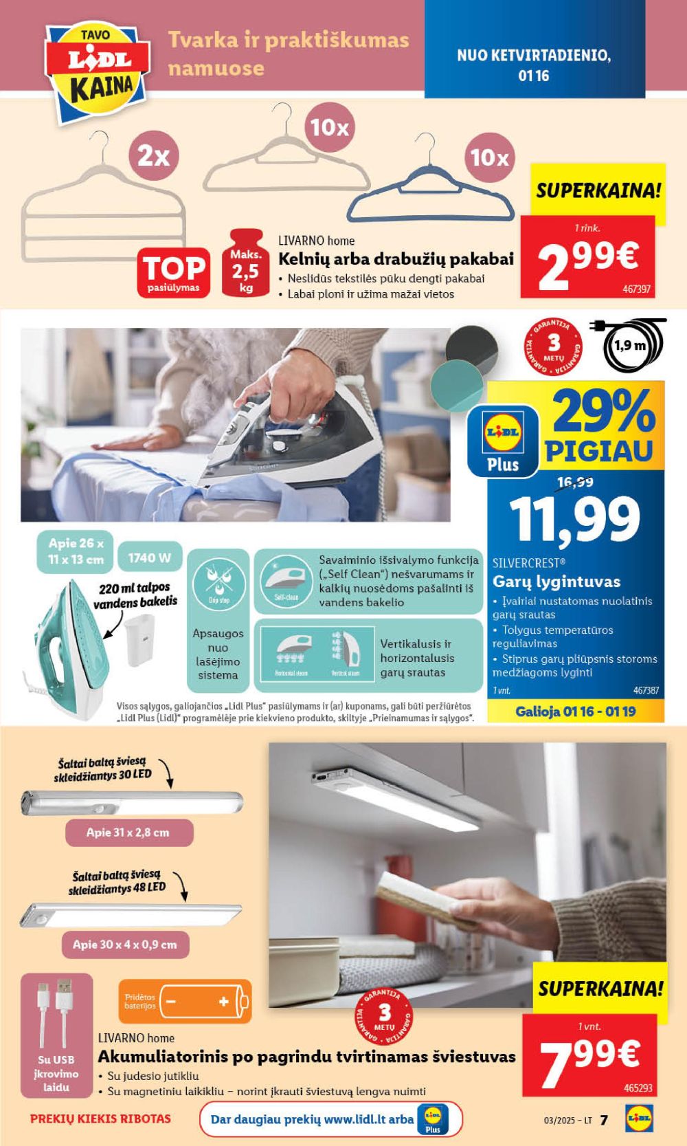 lidl - LIDL - Ne maisto prekių pasiūlymai (2025 01 13 - 2025 01 19) - page: 37