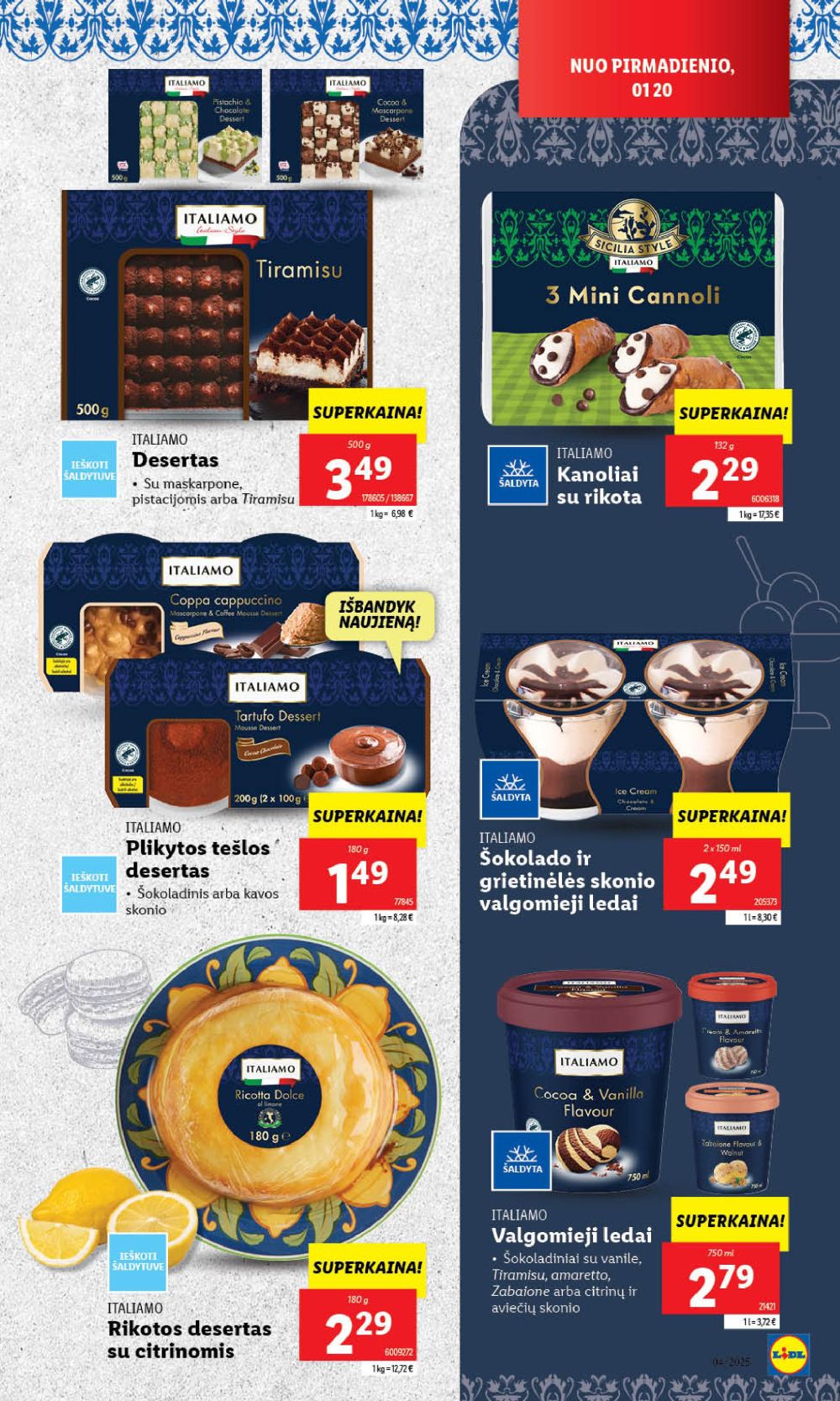 lidl - LIDL - Maisto prekių pasiūlymai (2025 01 20 - 2025 01 26) - page: 27