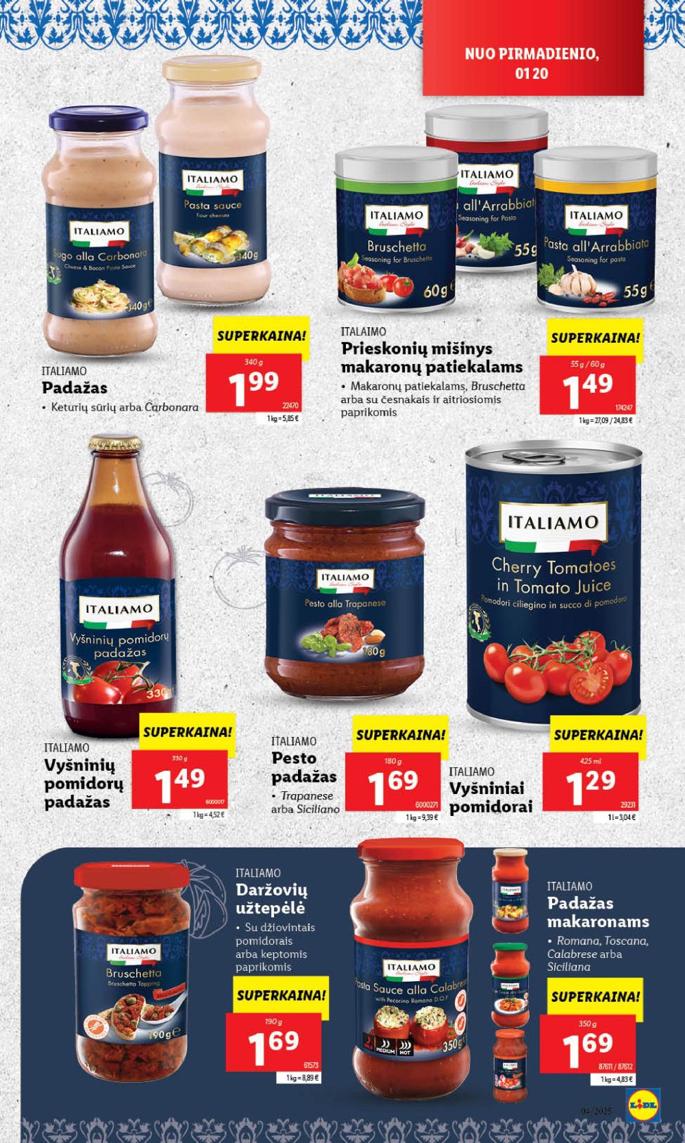 lidl - LIDL - Maisto prekių pasiūlymai (2025 01 20 - 2025 01 26) - page: 21