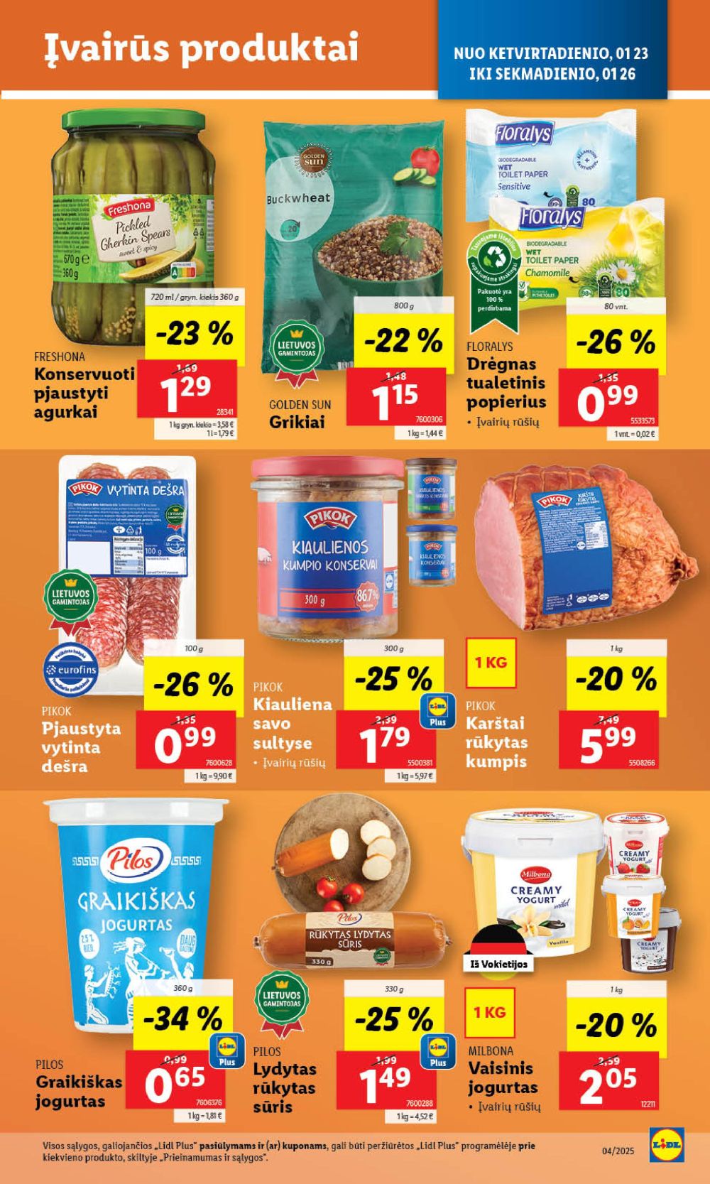 lidl - LIDL - Maisto prekių pasiūlymai (2025 01 20 - 2025 01 26) - page: 50