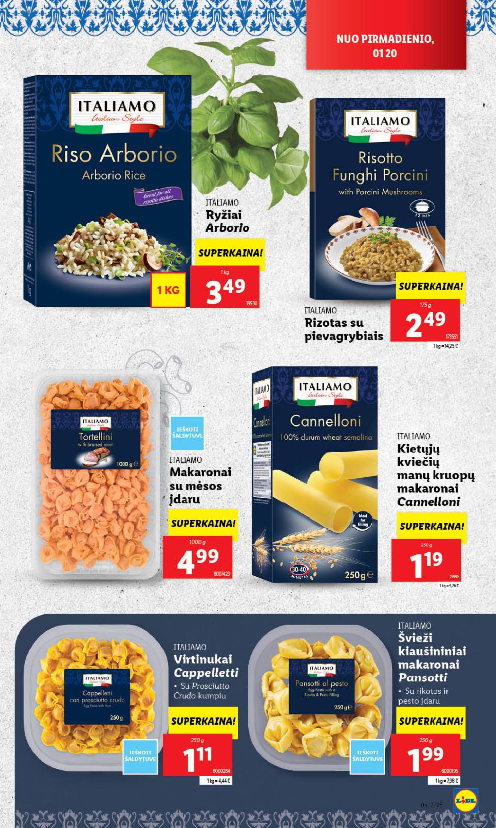 lidl - LIDL - Maisto prekių pasiūlymai (2025 01 20 - 2025 01 26) - page: 23