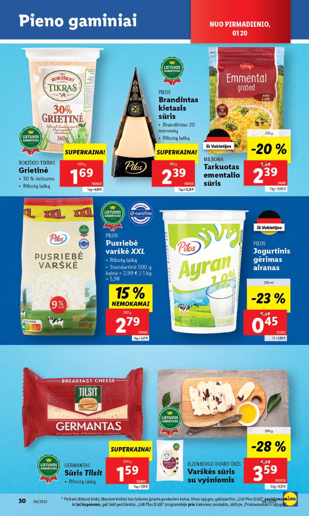 lidl - LIDL - Maisto prekių pasiūlymai (2025 01 20 - 2025 01 26) - page: 32