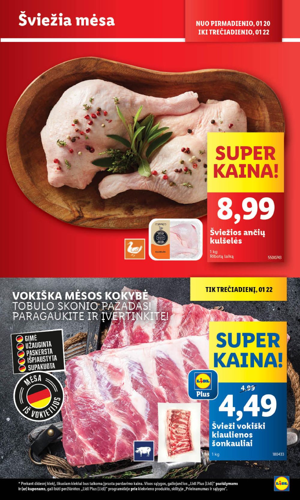 lidl - LIDL - Maisto prekių pasiūlymai (2025 01 20 - 2025 01 26) - page: 9