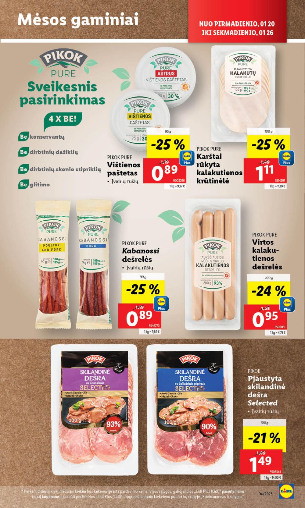 lidl - LIDL - Maisto prekių pasiūlymai (2025 01 20 - 2025 01 26) - page: 34