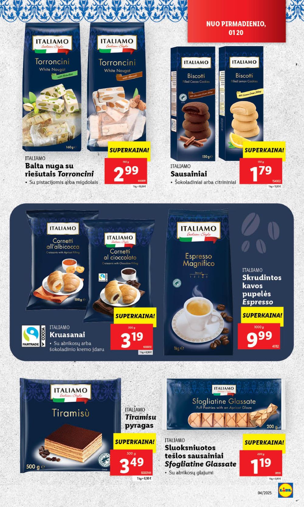 lidl - LIDL - Maisto prekių pasiūlymai (2025 01 20 - 2025 01 26) - page: 29