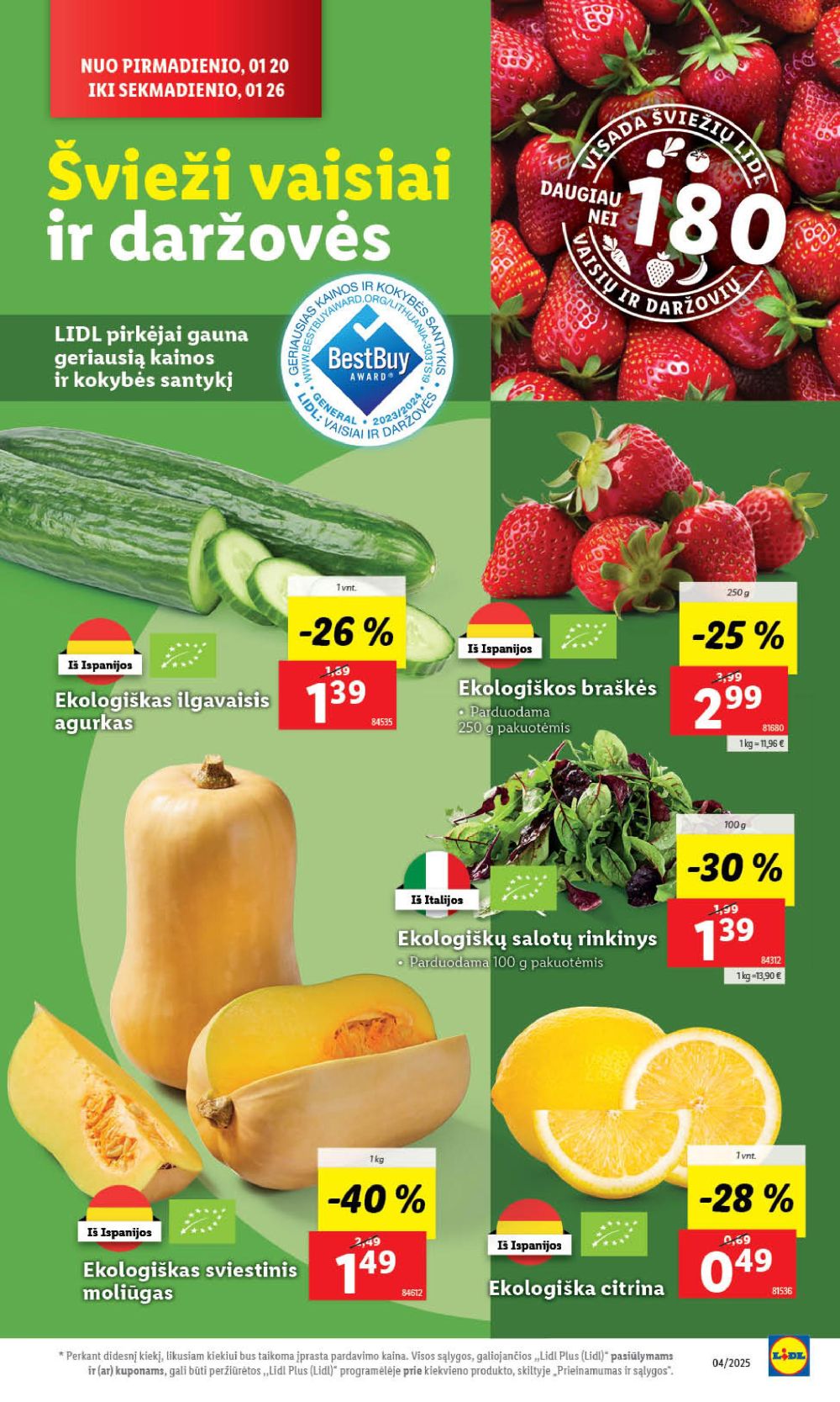 lidl - LIDL - Maisto prekių pasiūlymai (2025 01 20 - 2025 01 26) - page: 2