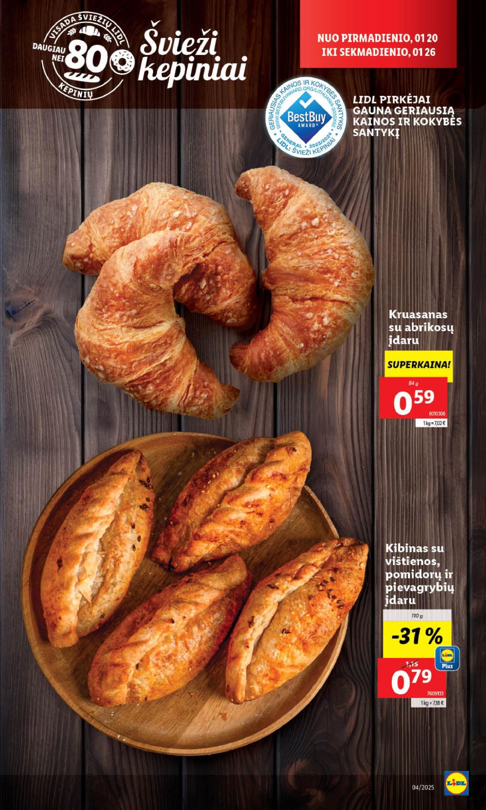 lidl - LIDL - Maisto prekių pasiūlymai (2025 01 20 - 2025 01 26) - page: 6