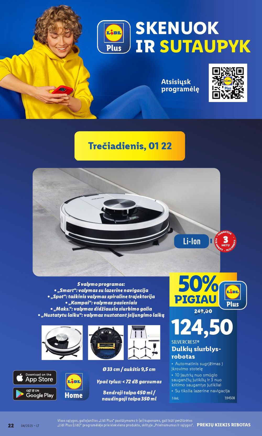 lidl - LIDL - Ne maisto prekių pasiūlymai (2025 01 20 - 2025 01 26) - page: 22