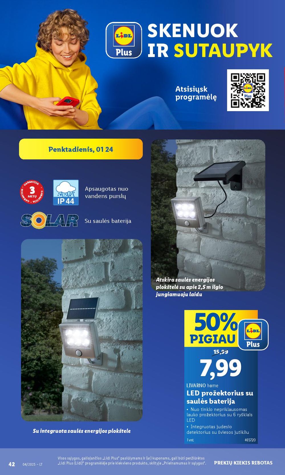 lidl - LIDL - Ne maisto prekių pasiūlymai (2025 01 20 - 2025 01 26) - page: 42