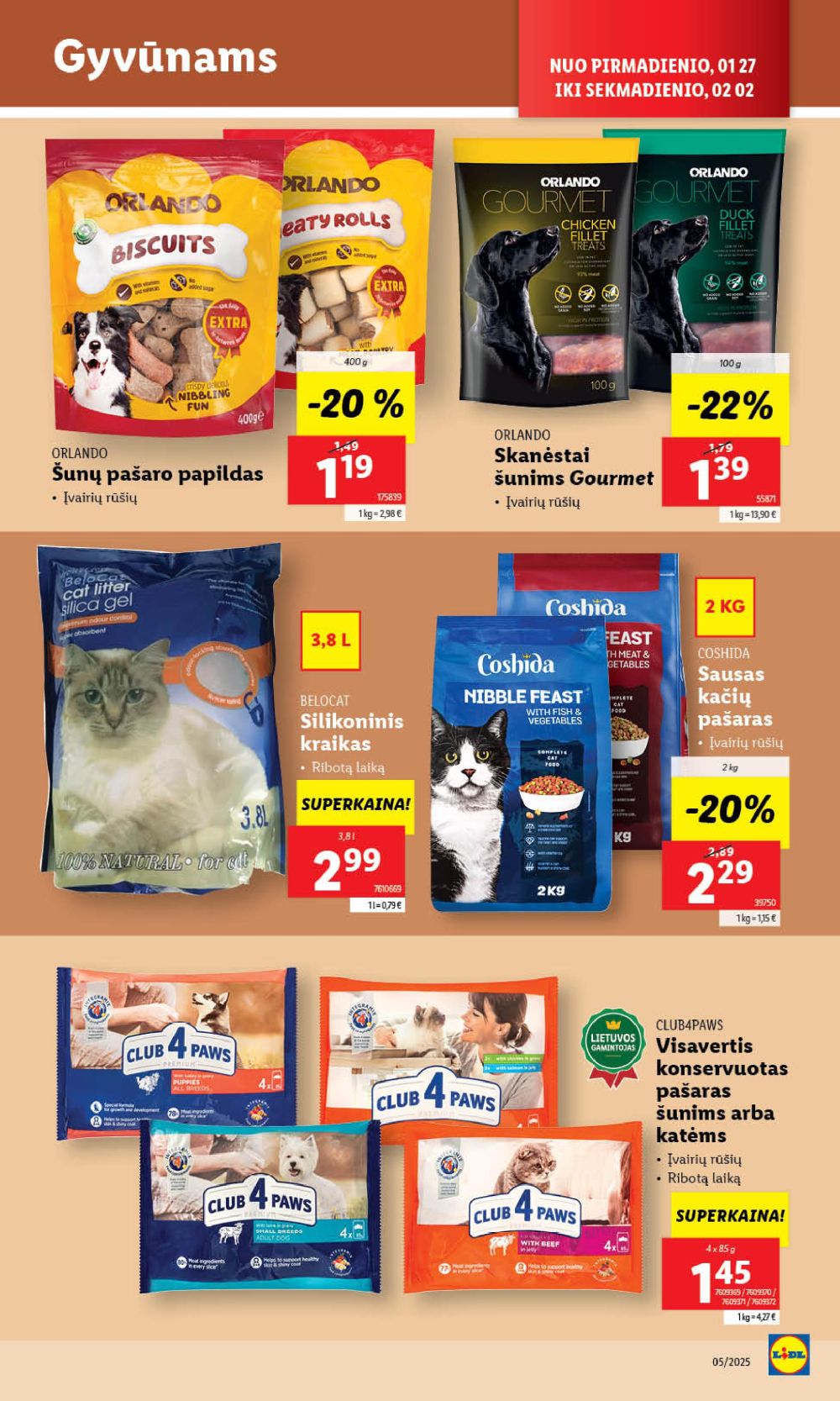 lidl - LIDL - Maisto prekių pasiūlymai (2025 01 27 - 2025 02 02) - page: 39