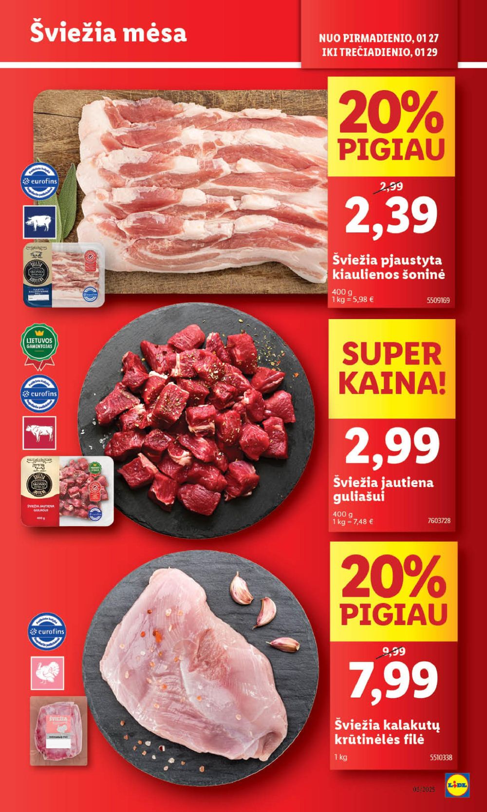 lidl - LIDL - Maisto prekių pasiūlymai (2025 01 27 - 2025 02 02) - page: 6